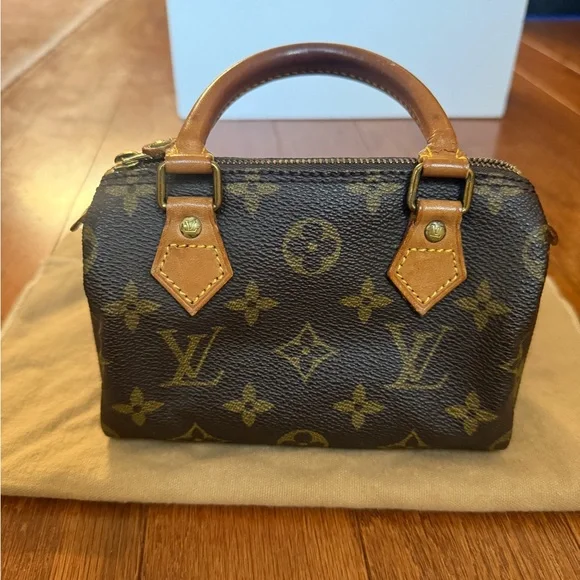 Vintage Louis Vuitton Speedy Mini Nano Sac HL - Picture 4 of 16